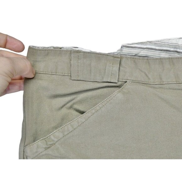 Columbia Pants Womens 16 Reg Stretch Chino Olive‎ Khaki Outdoors - Picture 11 of 12